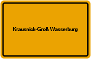 Grundbuchauszug Krausnick-Groß Wasserburg